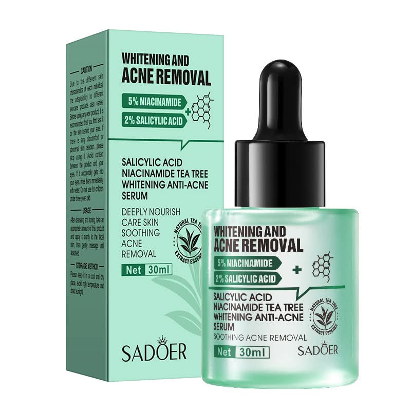 SADOER Salicylic Acid and Niacinamide Tea Tree Serum 30ml.