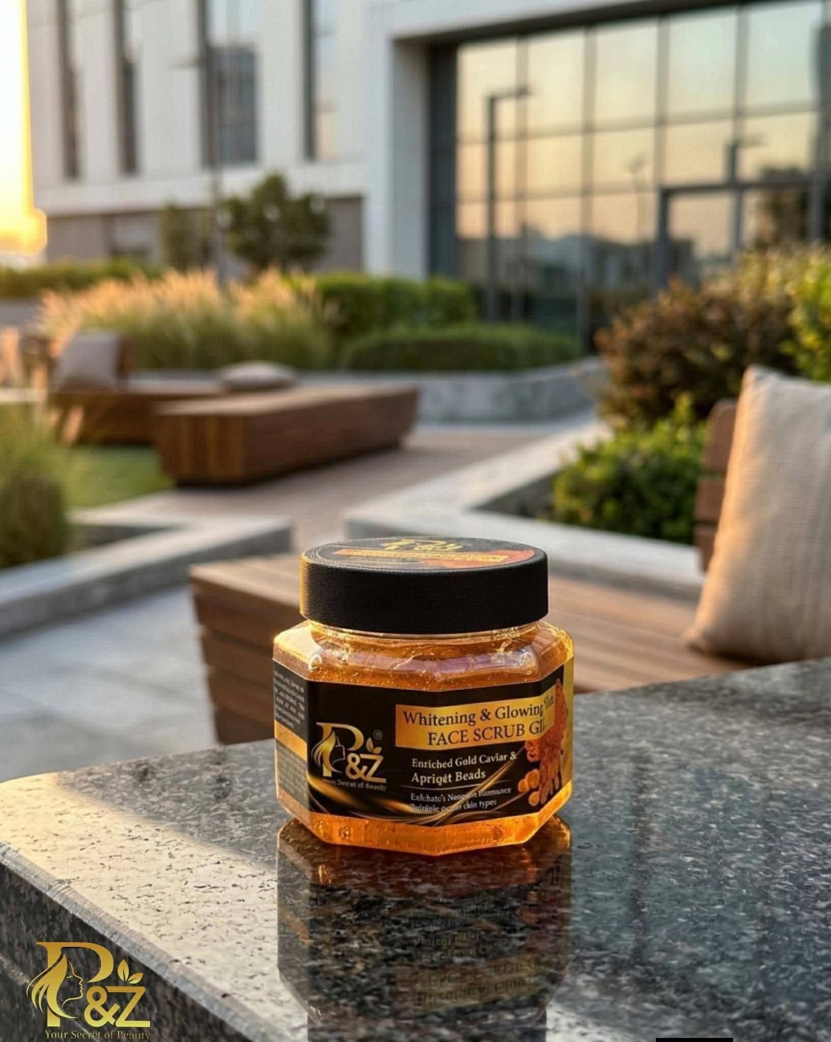 P&Z Whitening & Glowing Skin Face Scrub Gel 200g.